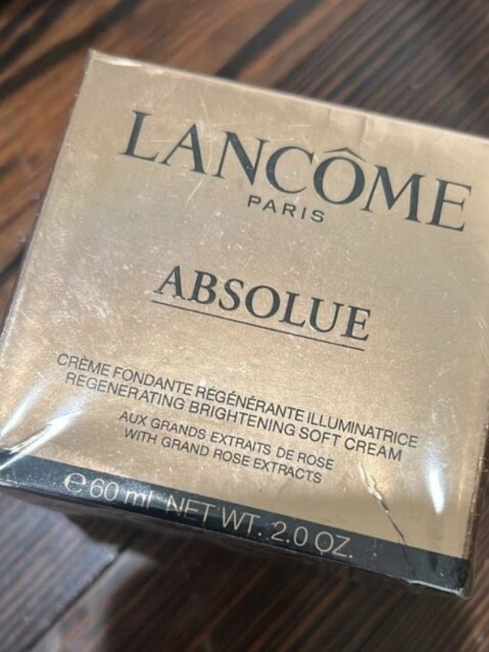 Lancôme Absolue Regenerating Brightening Soft Cream 2.0 oz 60ml NEW - Picture 2 of 2